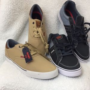 2 pairs of Levi's comfort shoes size 13 NWT
